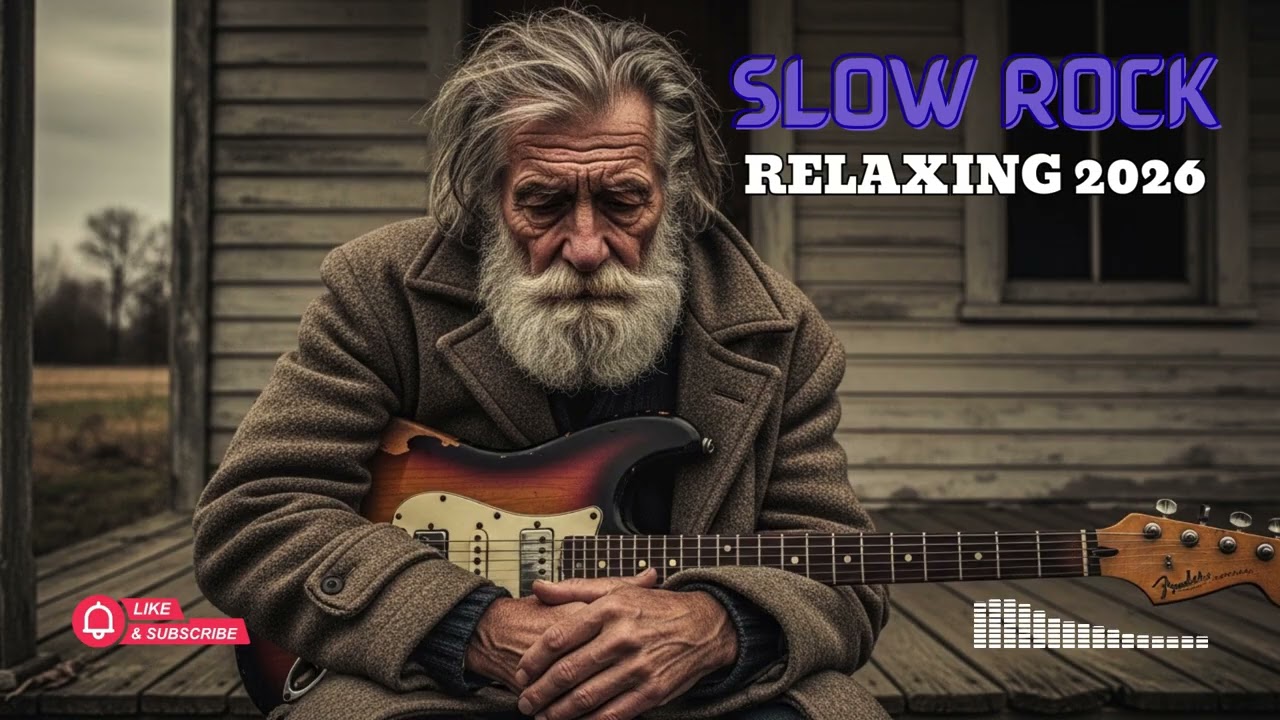 Slow Rock Deep Sleep 2026 – Soft Rock Ballads for Peaceful Night