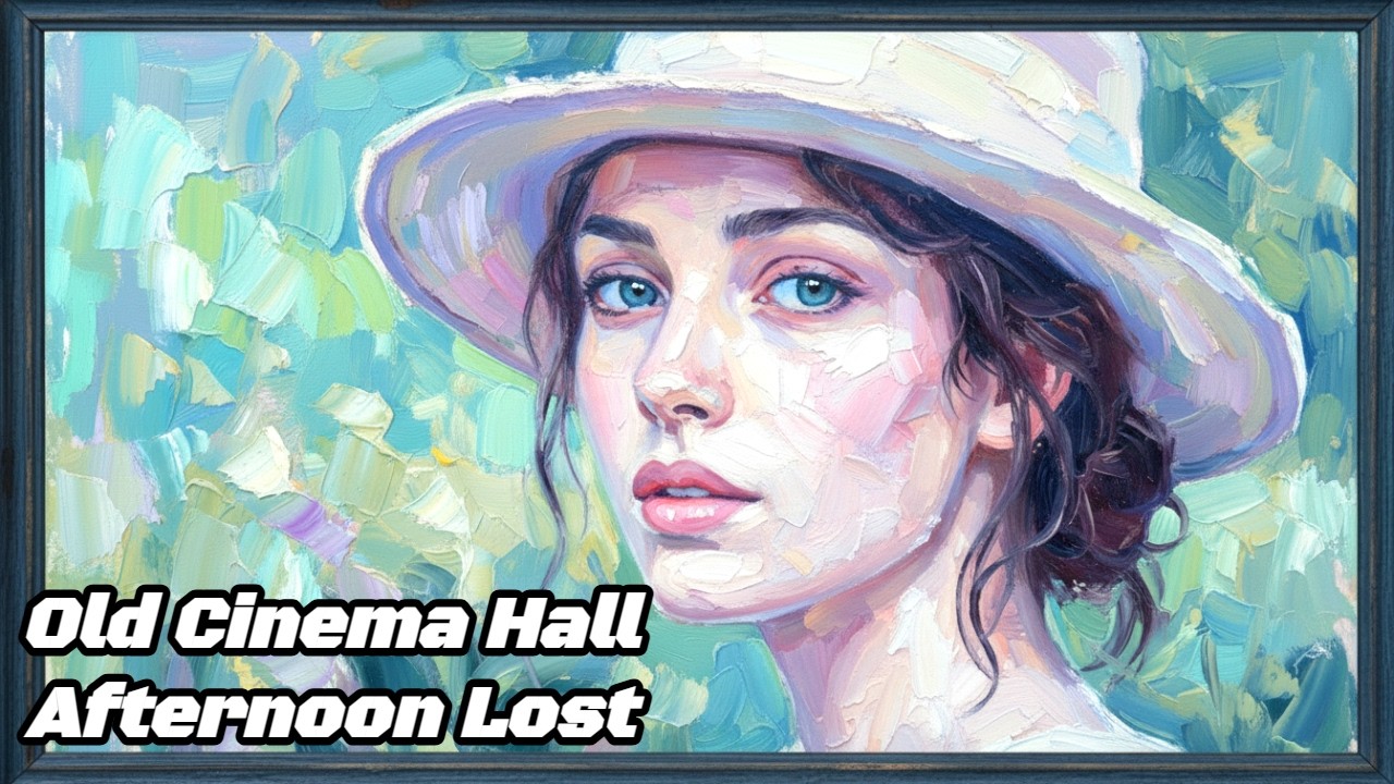 Visual Poem | Old Cinema Hall Afternoon Lost Glamour | Relaxing Classic Music