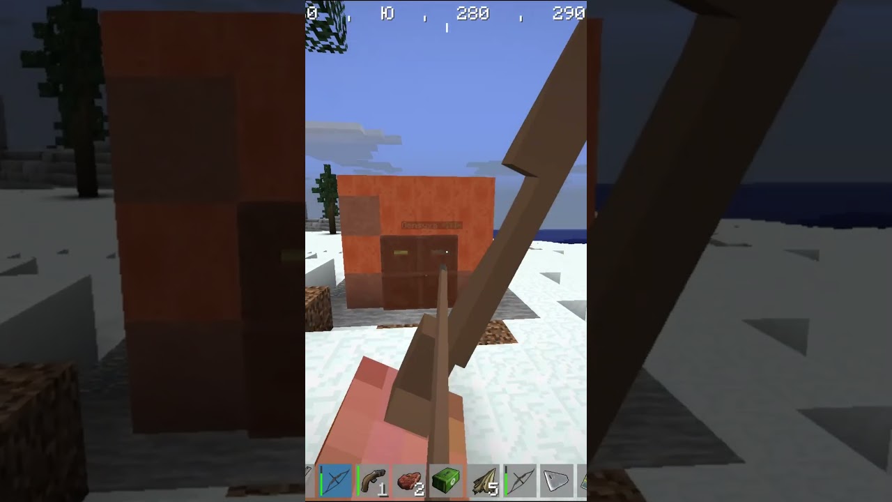 Rust in Minecraft #shorts #minecraft #rustex #rust #rustminecraft #gaming #rustshorts