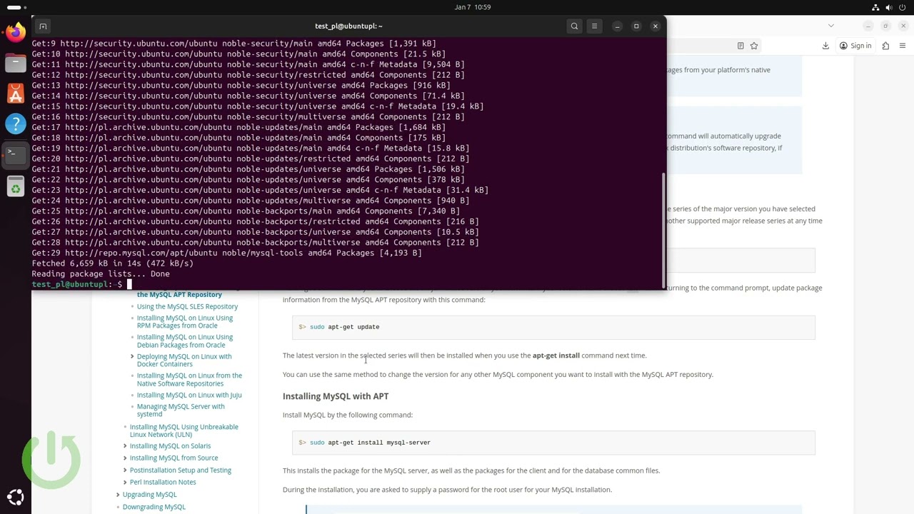 MySQL su Linux (Ubuntu) – Come installare MySQL 8.4 dal repository APT