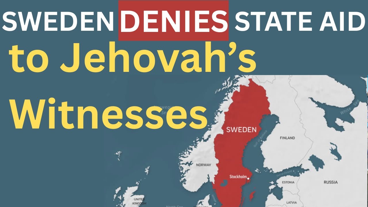 🟥 СРОЧНЫЕ НОВОСТИ: Швеция отказывает Свидетелям Иеговы в государственной помощи | Полный анализ