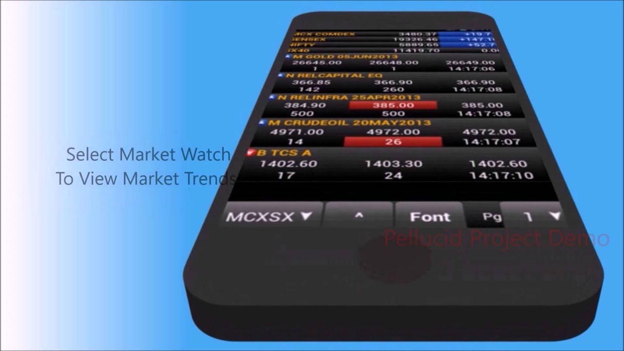 Karvy Com Trade Mobile Apps - Video Presentation by Pellucid