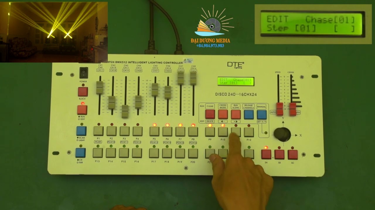 HƯỚNG DẪN XỬ DỤNG BÀN ĐIỀU KHIỂN DISCO 240 DTE