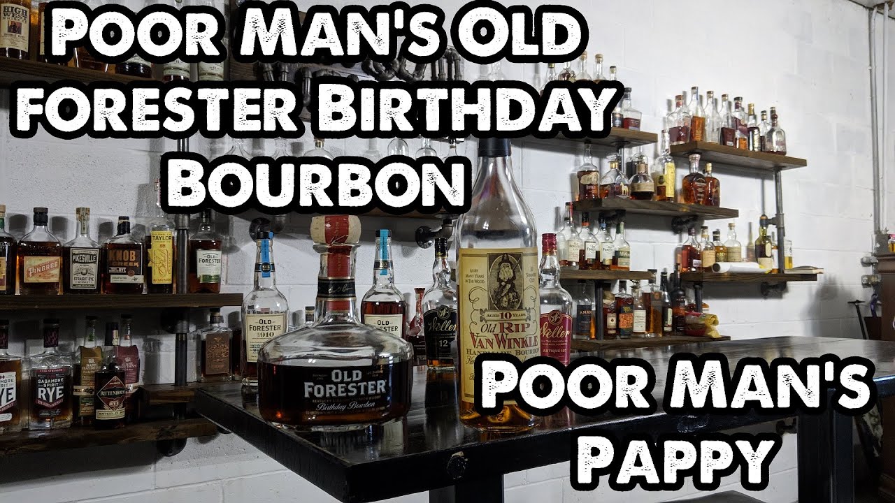 Make Your Own Pappy Van Winkle! Poor Man's Pappy and Whiskey Blending!