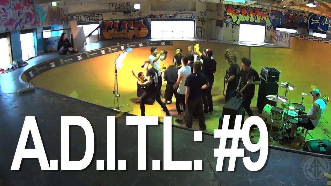 A.D.I.T.L. #9 - Skating In A Music Video!