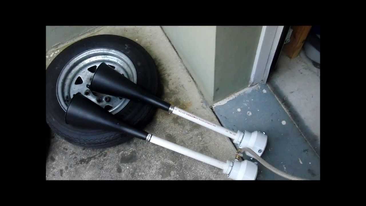 Homemade PVC Train Horns