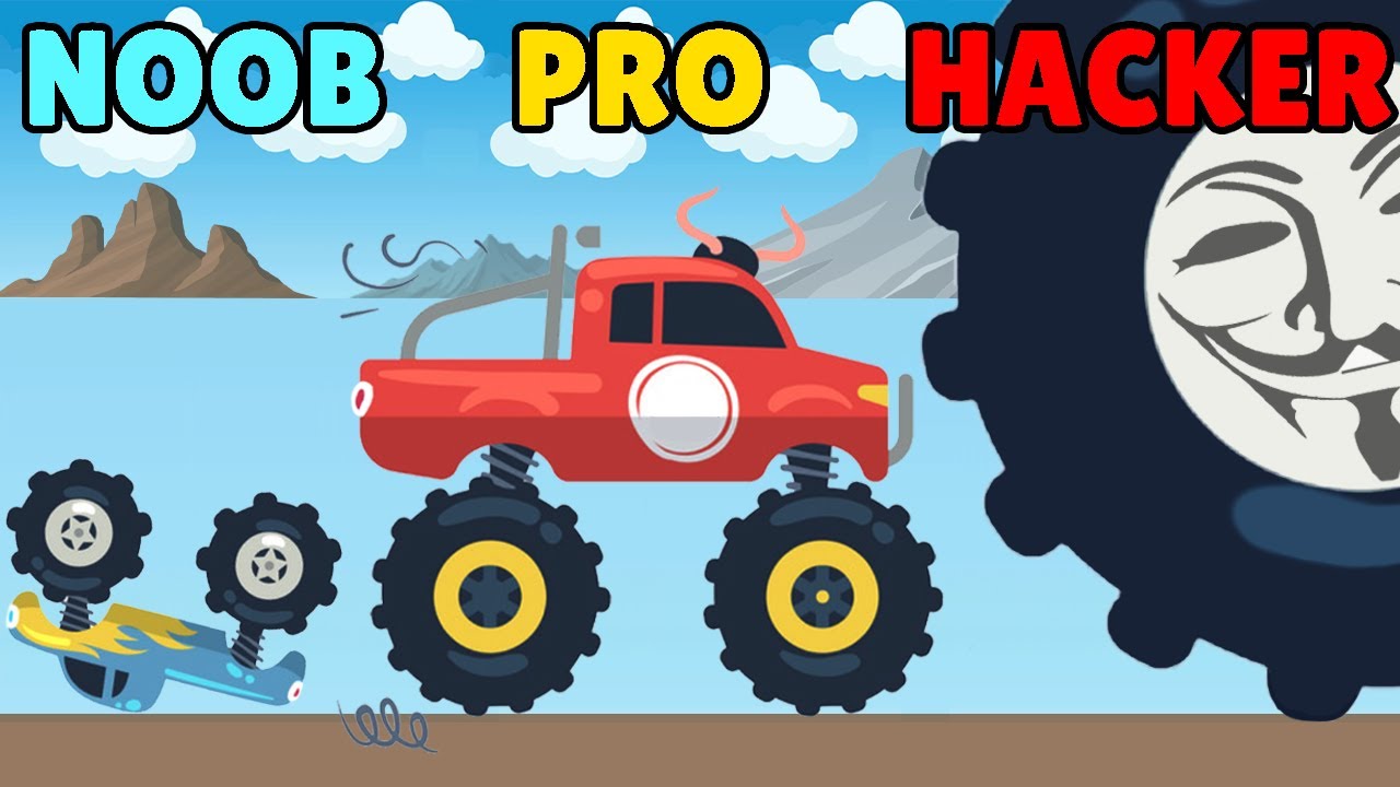 NOOB vs PRO vs HACKER in Rock Crawling