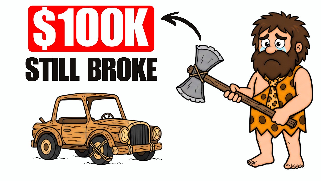 Why Making $100K in America Still Feels Broke (Caveman Explains)