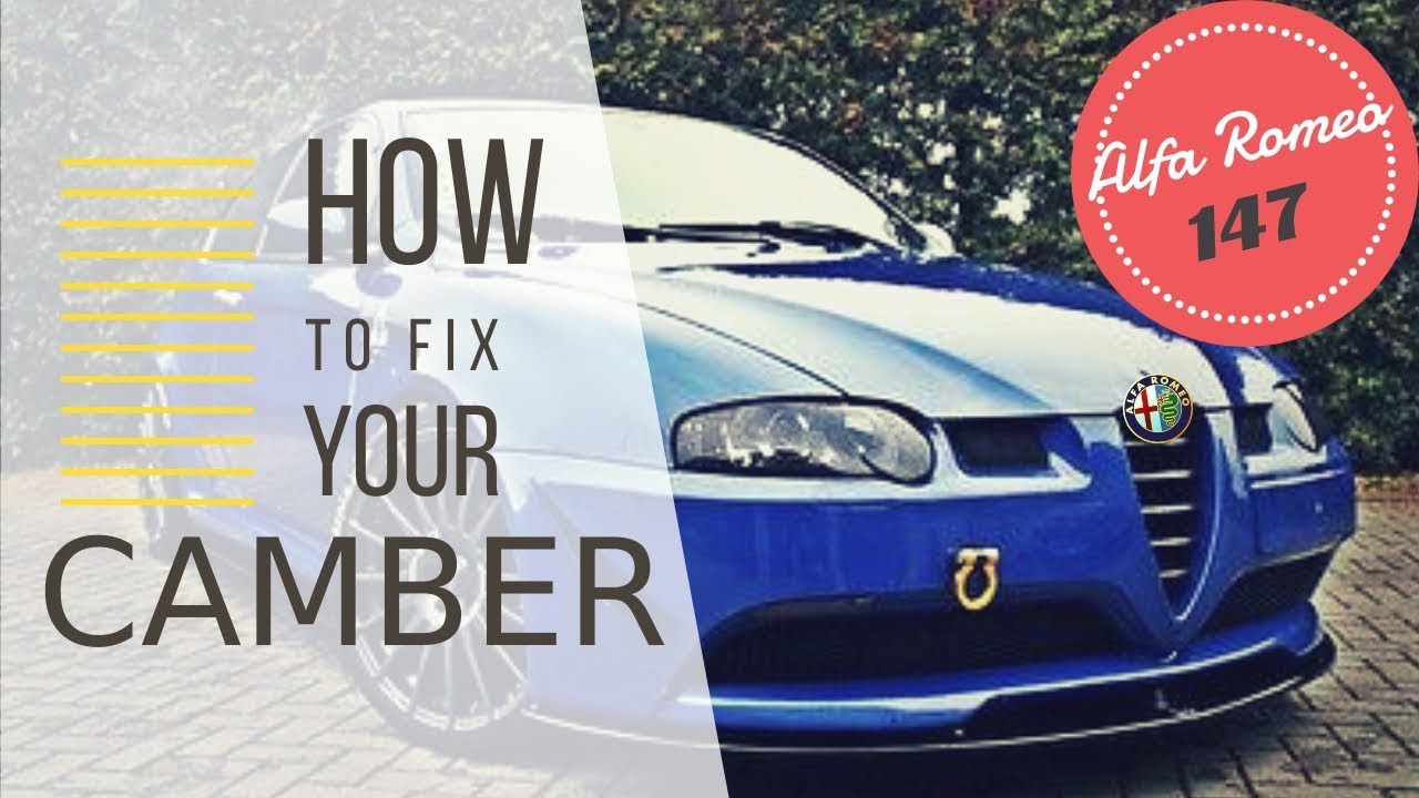Camber Adjustment on Alfa Romeo 147 - How To