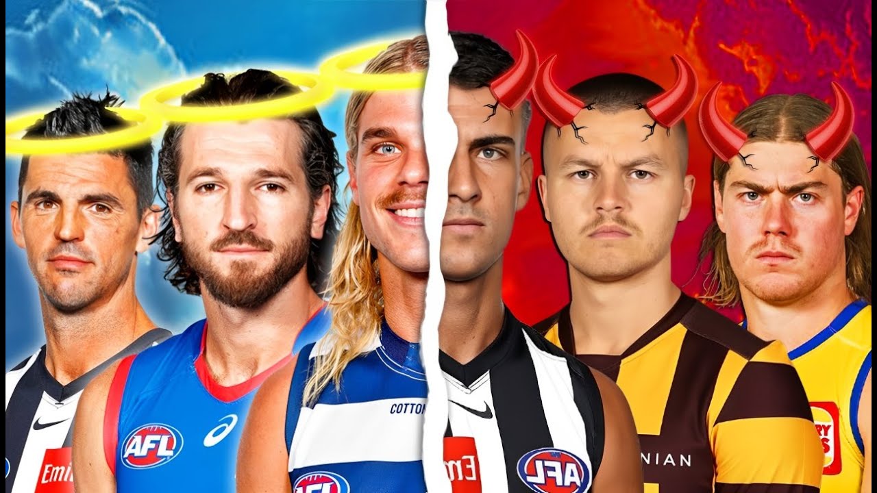 Most Loved VS Most Hated AFL Players