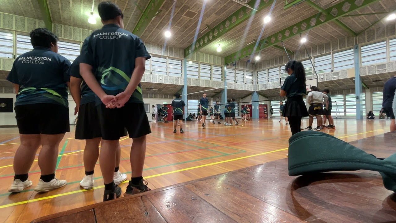 Palmerston College lunch time volleyball