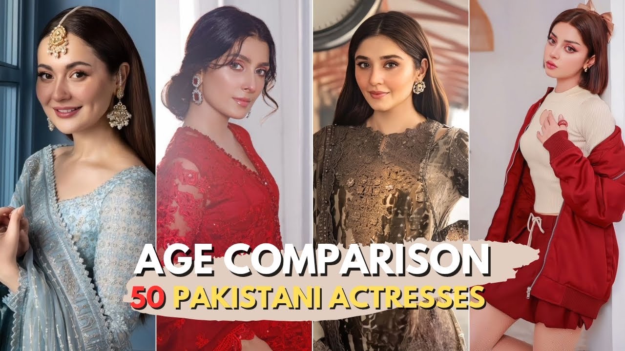 Most Beautiful Pakistani Actresses | Name & Age in 2026