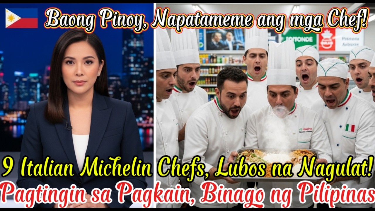 9 Italian Michelin chefs shocked: Filipino rice box sa convenience store, lampas inaasahan talaga oo