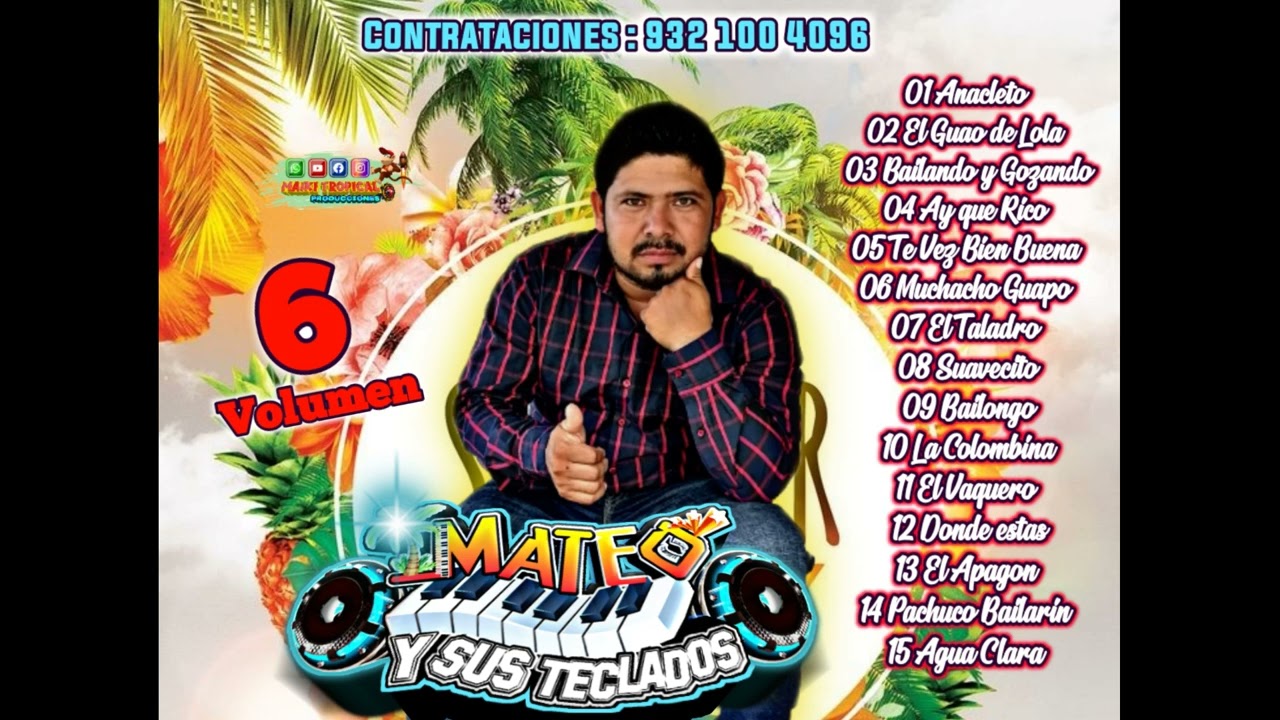 MATEO Y SUS TECLADOS VOLUMEN 6 (Disco Completo) 2022