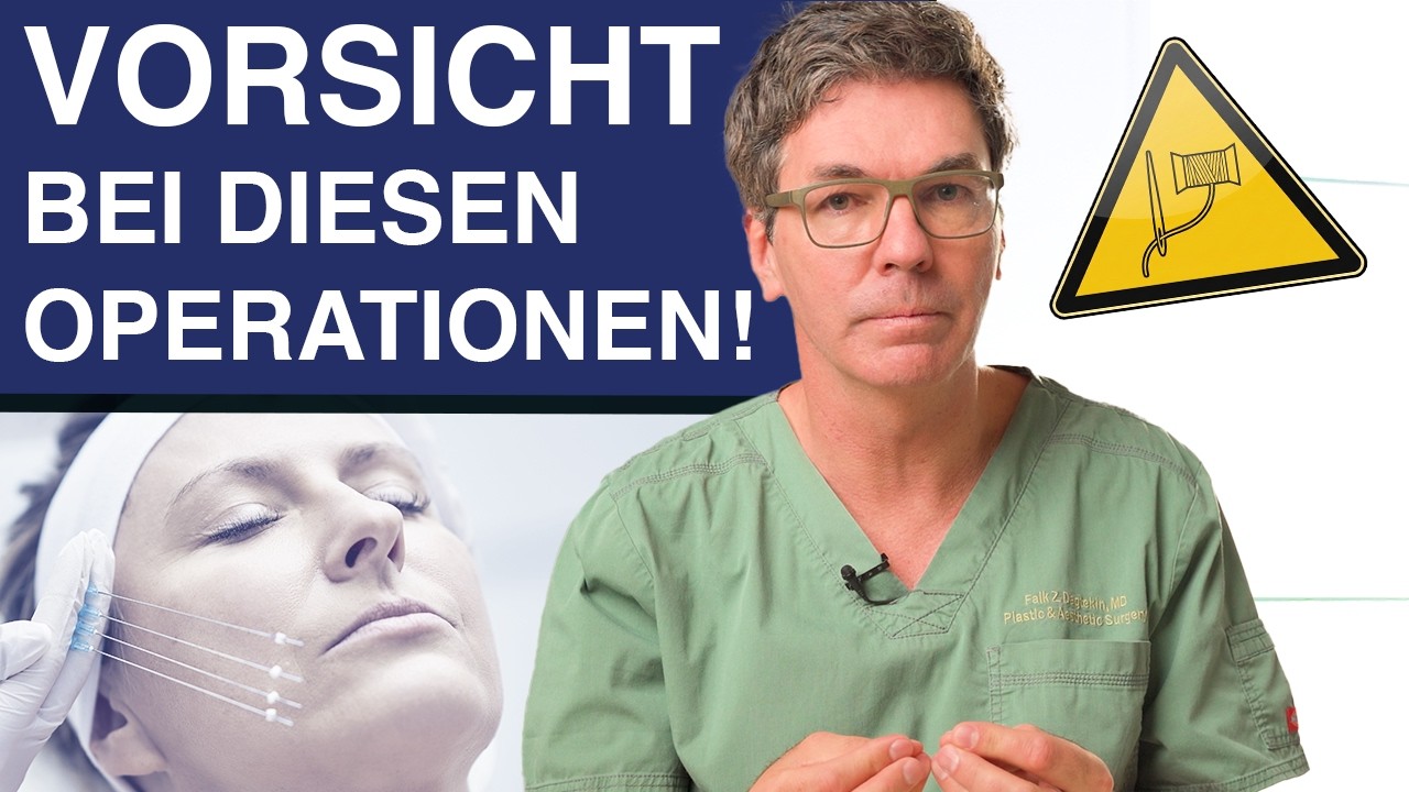 Diese Operationen mache ich nicht! Lidstraffung, Fadenlift & Co. | Dr. Dagtekin