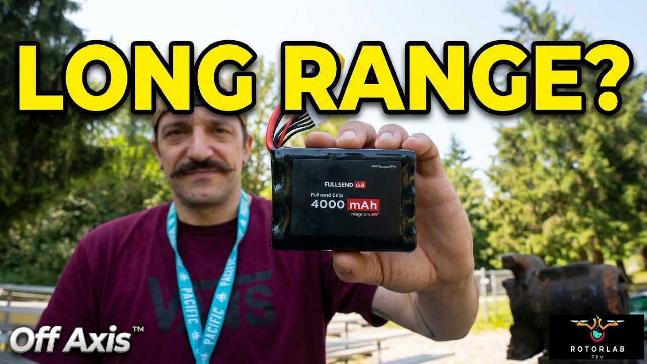 Fullsend Long Range 6s1p 4000mah 21700 Li-ion Cell - Test Pack 2
