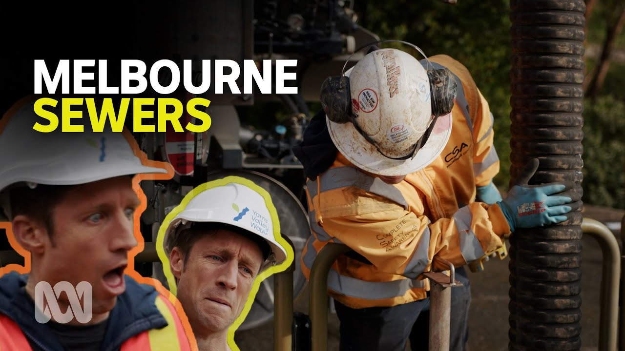 Sammy J tackles Melbourne’s sewerage 💩🤢 | Key to the City Ep3 | ABC Australia