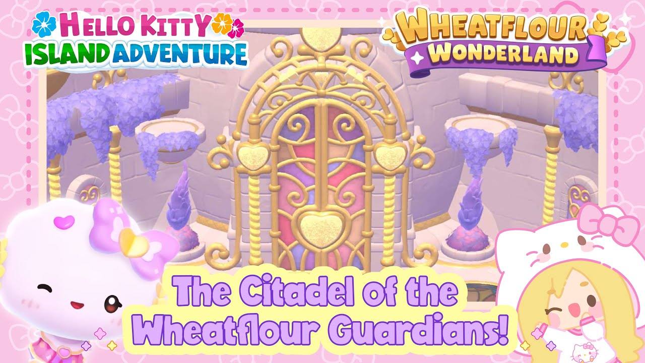 The Citadel of the Wheatflour Guardians! #hellokittyislandadventure #sanrio