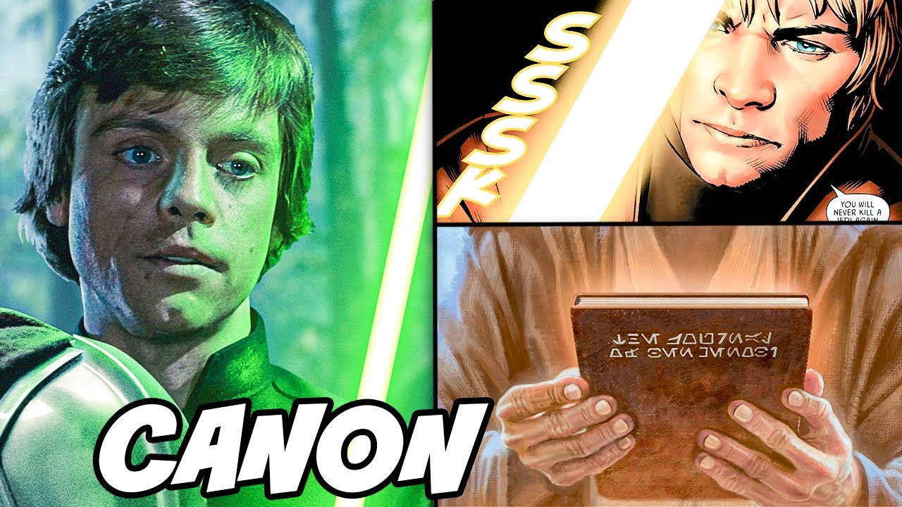 Top 5 Jedi Artifacts Luke Found in the New CANON...