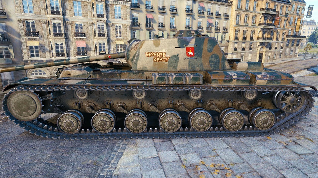 KV-4 Kreslavskiy - LOOKS LIKE A TRAIN - World of Tanks