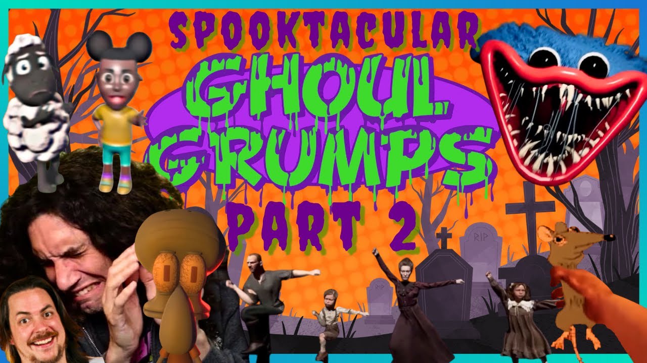 Maybe the SECOND most Halloweeniest, jumpscariest Game Grumps Compilation you've ever done seen!!