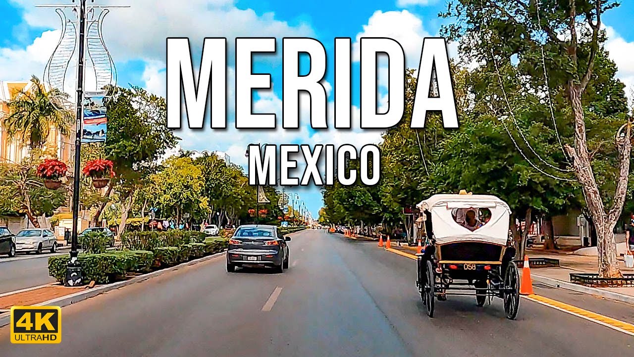 Driving Around Merida [4K] | Yucatan | Mexico