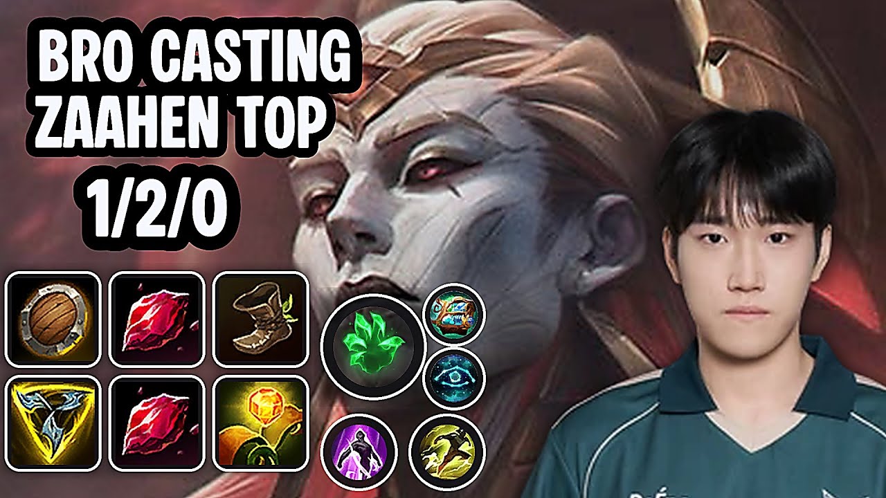 BRO Casting Zaahen Top SoloQ Replay 20260128