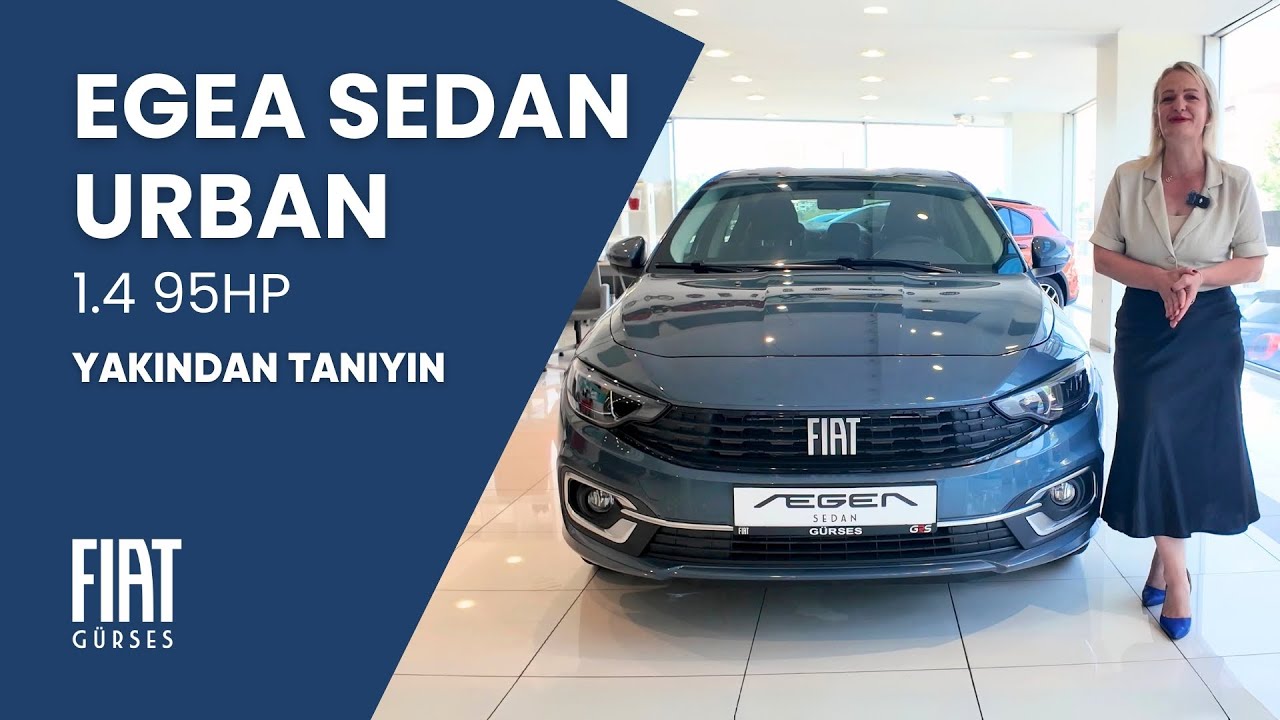 Egea Sedan Urban 1.4 95 HP | Yakından Tanıyın I Fiat Bayi Gürses