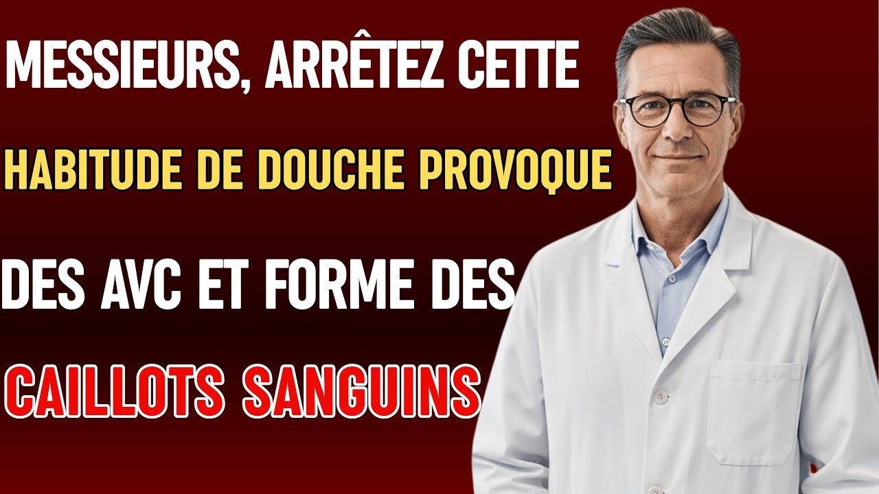 Cette habitude sous la douche augmente le risque d'AVC du jour au lendemain | Dr Marc Letourneux