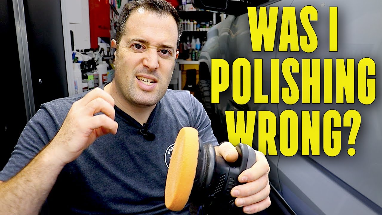 Polishing Incorrectly? Learn to polish! #detailing #details #polishing