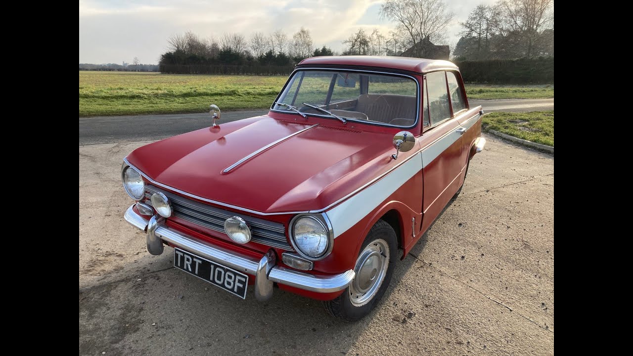Triumph Herald 13/60 (1968) Virtual Tour and Test Drive