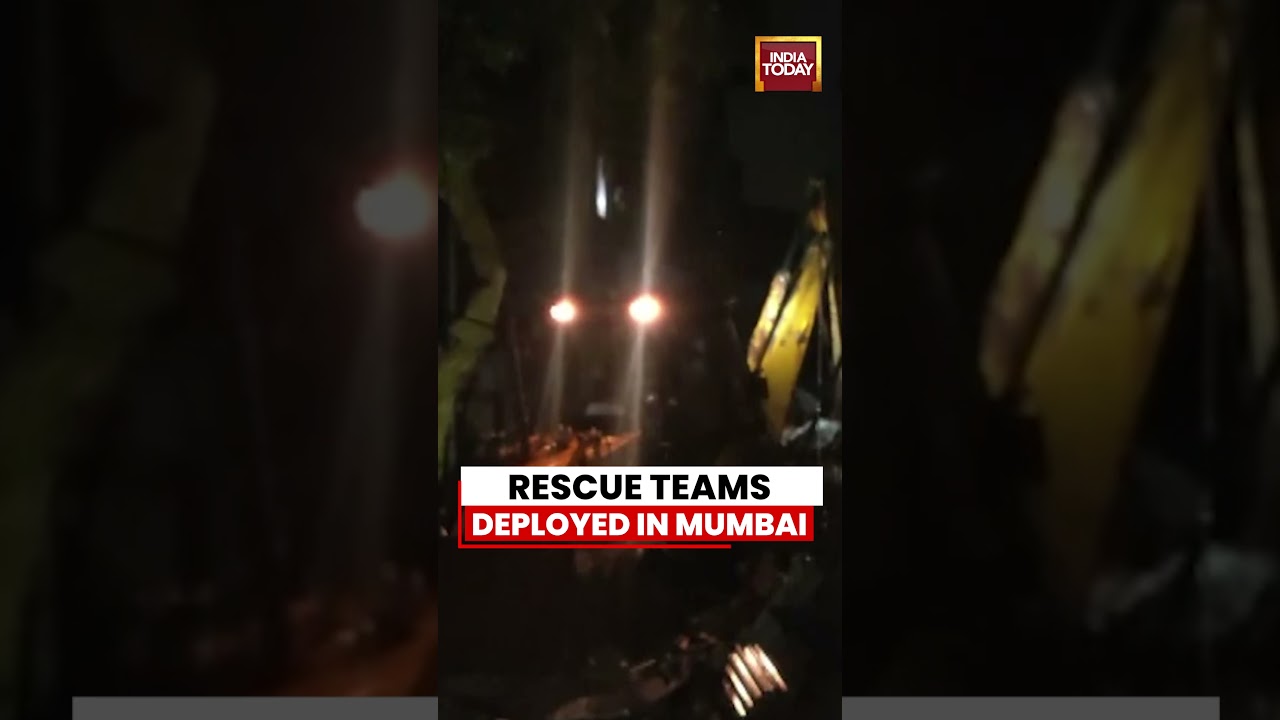 Mumbai Chawl Collapse: Police, NDRF Deployed After Heavy Rain Triggers Building Collapse #mumbai