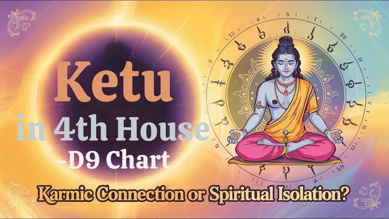 Ketu in 4th house of D9 Navamsa Chart ||  नवमांश कुंडली के चौथे भाव में केतु || Hemant Phulwari