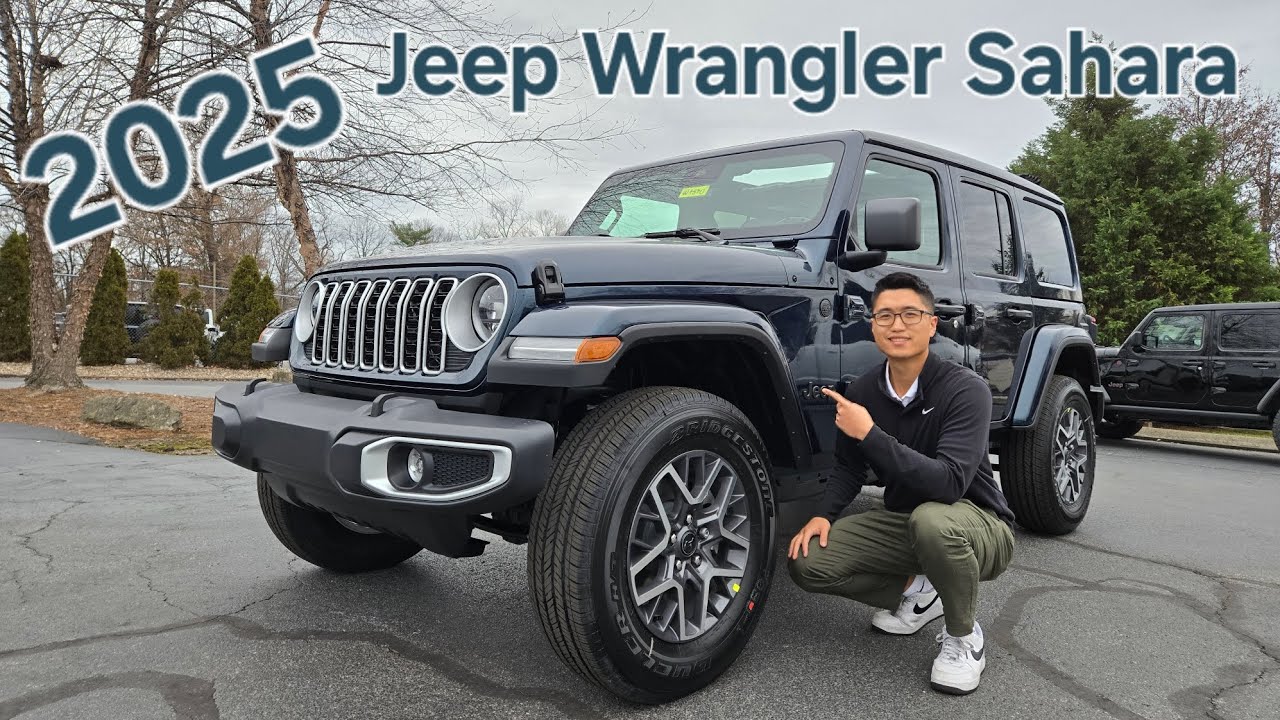 FIRST LOOK: 2025 Jeep Wrangler Sahara in FATHOM BLUE (New Color)!