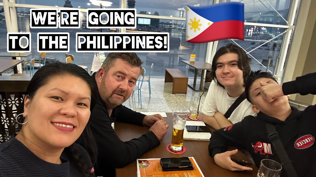 Travelling from London to Philippines! Seeing our family again after 5 years!