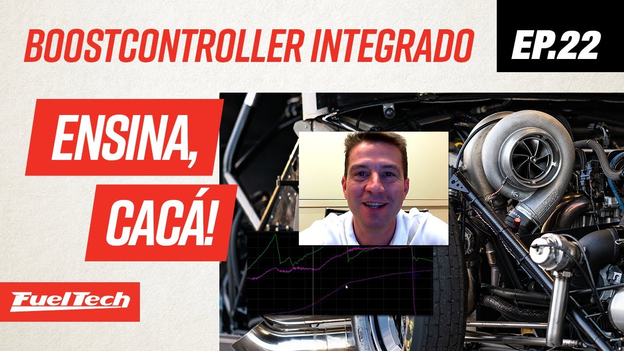 BOOSTCONTROLLER INTEGRADO, como controlar a pressão de turbo?
