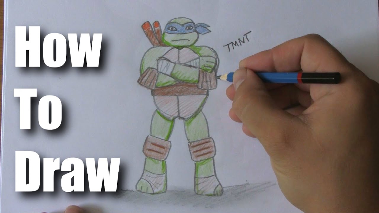 How To Draw A Ninja Turtle