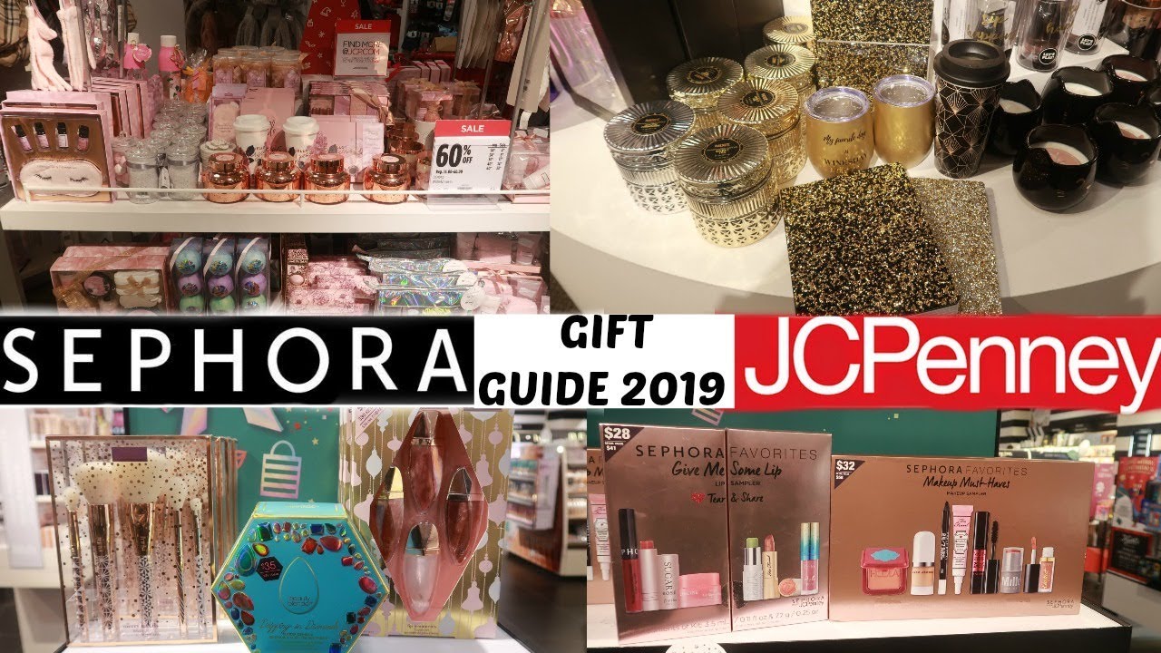 JCPENNEY & SEPHORA GIFT GUIDE/ CHRISTMAS 2019 * SHOP WITH ME