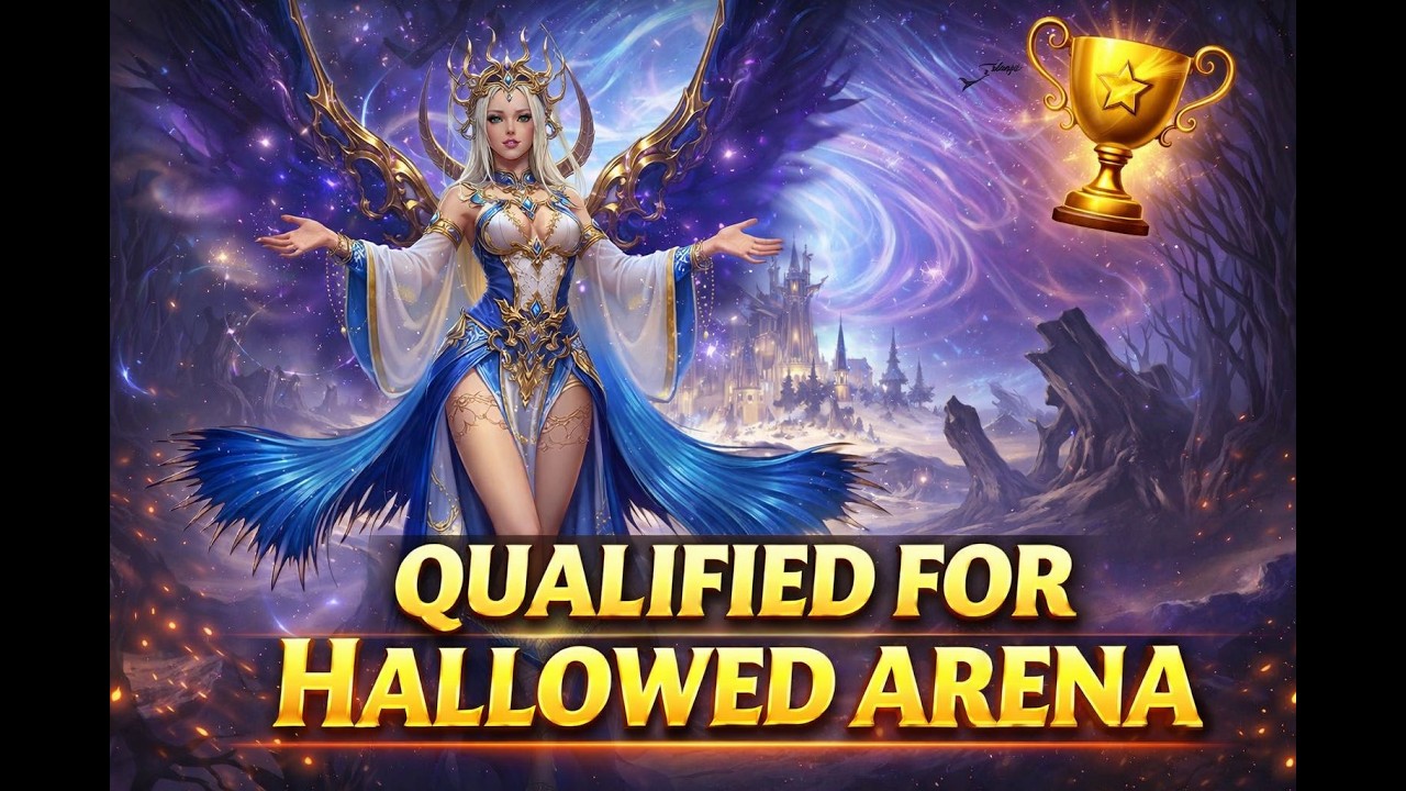 QUALIFIED for the HALLOWED ARENA! 🏆