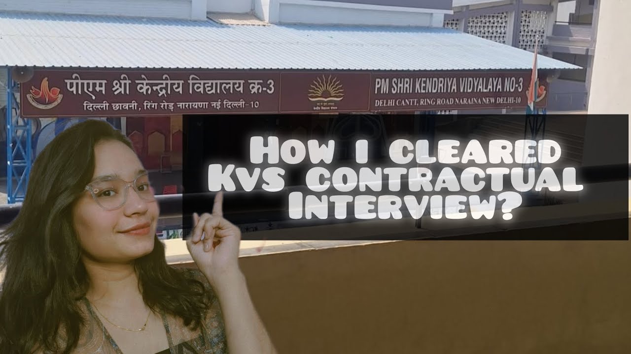 Everything you need to know about before kvs contractual Interview. #kvs #dsssb #teachingexams 