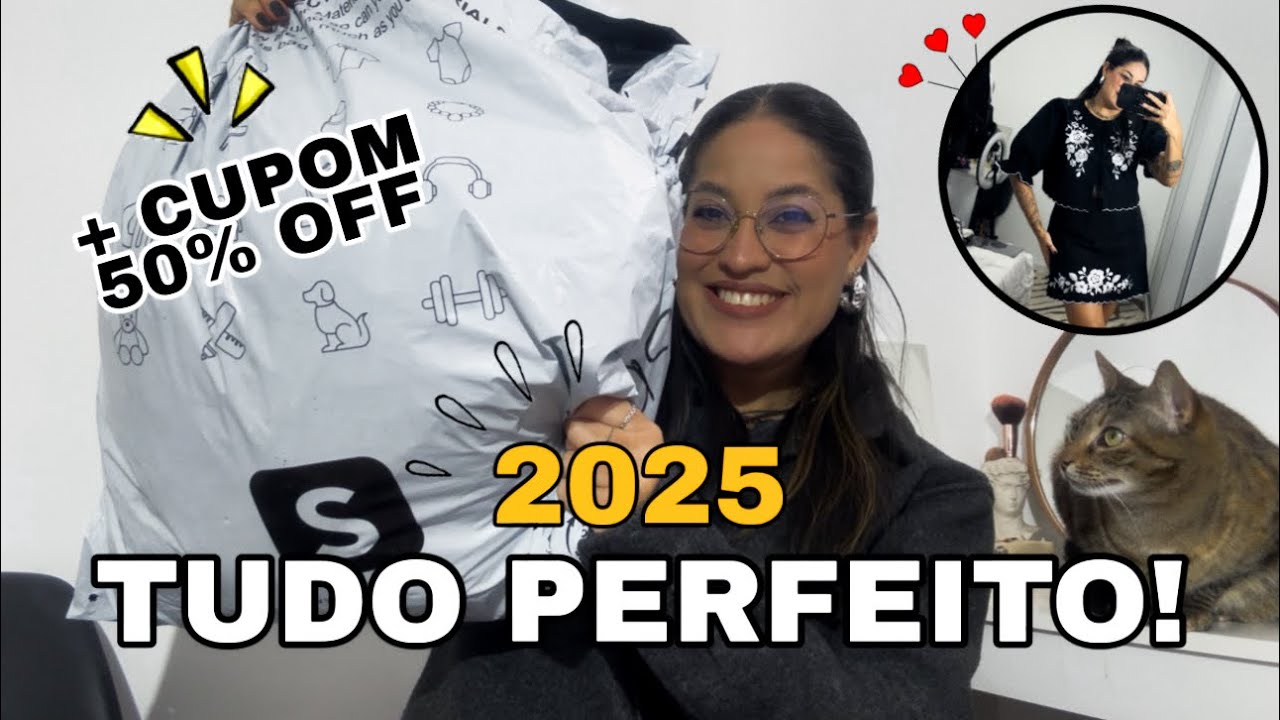MELHORES COMPRAS DA SHEIN EM 2025 + Cupom de 50% OFF 