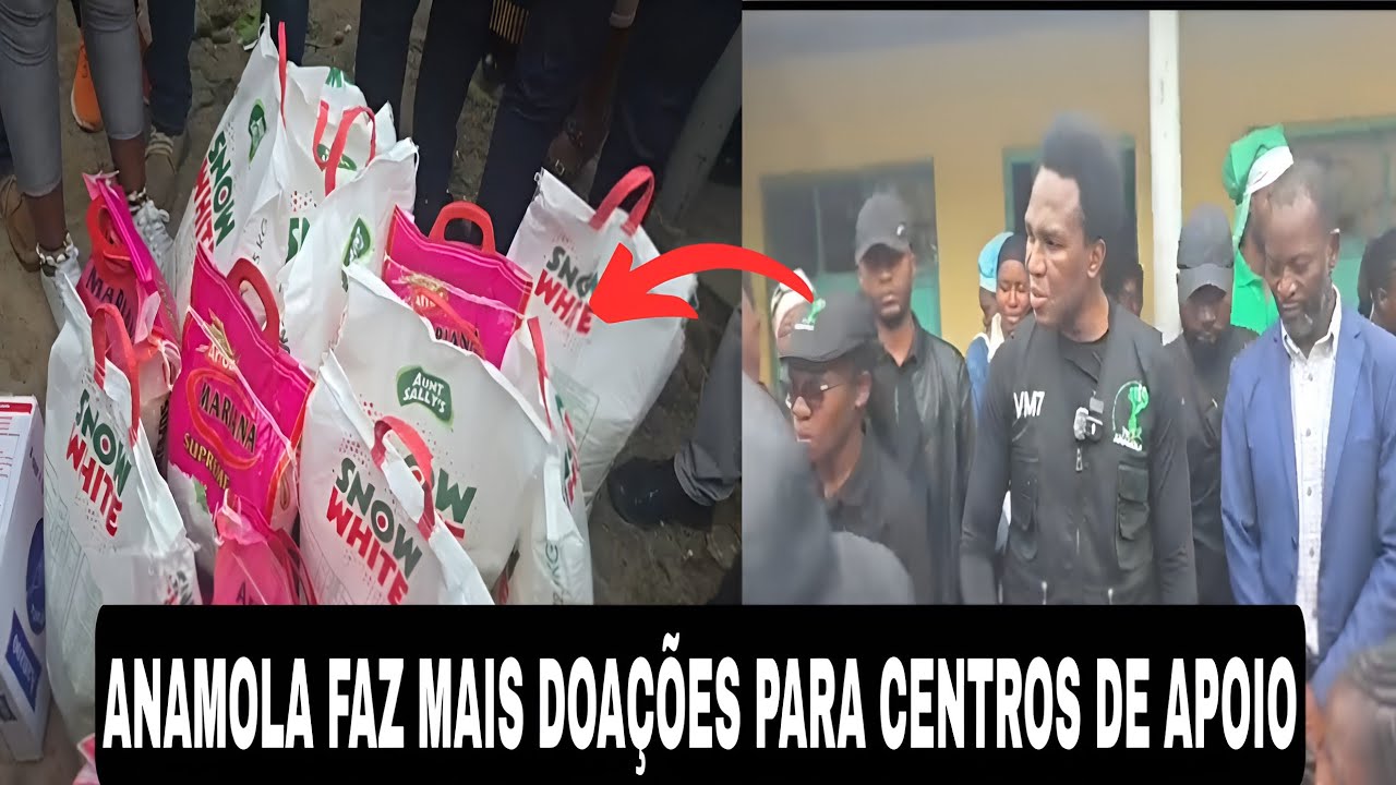 VEJA A SUPER DOAÇÃO QUE O ANAMOLA FEZ PARA O POVO