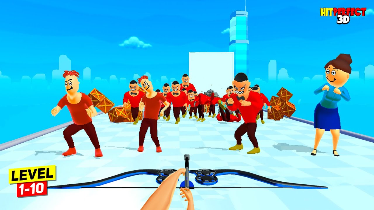 Hit Perfect 3D (Level 1-10) Android Gameplay