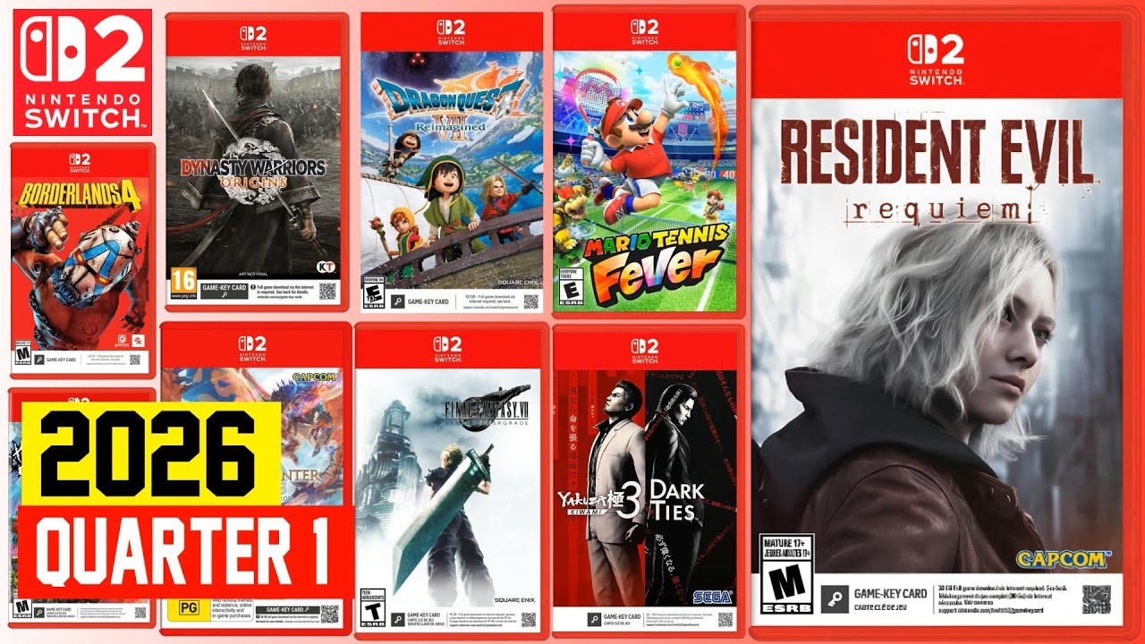 15 крупных игр для Nintendo Switch 2, которые выйдут в первом квартале 2026 года | Предстоящие игры