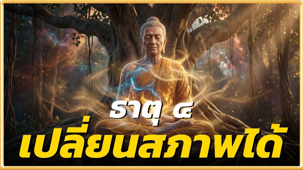 แก่นแท้ของธาตุ ๔ พระอริยะท่านเห็นอะไรใน ที่ทำให้ท่านหลุดพ้นจากโลก l ปริศนาธรรม