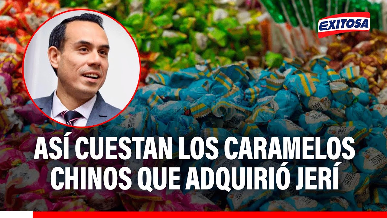 🔴🔵 Market Capón: Así cuestan los CARAMELOS CHINOS y cuadros que adquirió el presidente José Jerí