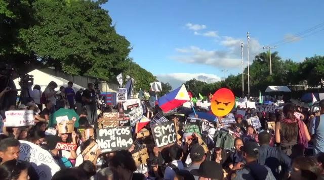Thousands gather anti- Marcos rally as Bonifacio day celebrates