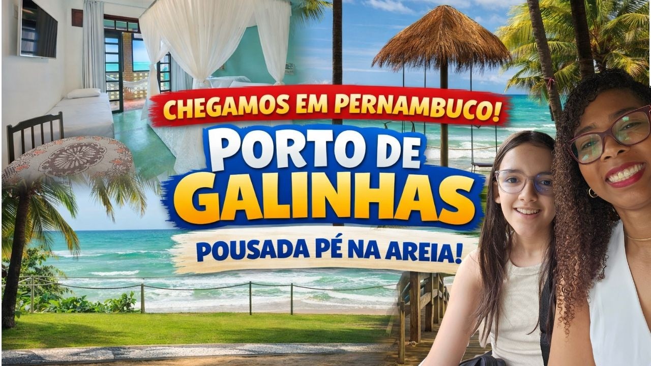 POUSADA pé na areia em PORTO DE GALINHAS Experiência Única