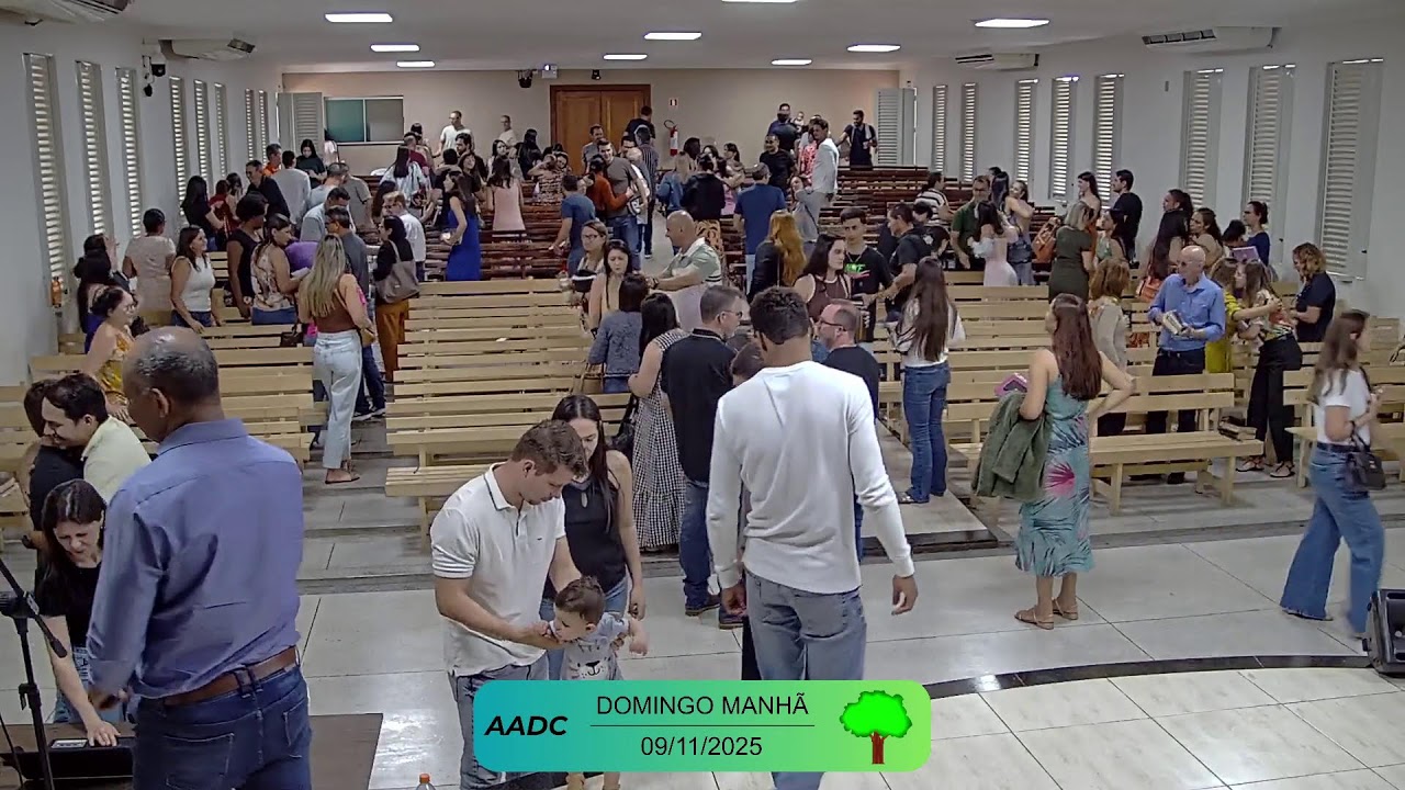 Reuni&atilde;o Domingo Manh&atilde; - 09-11-2025