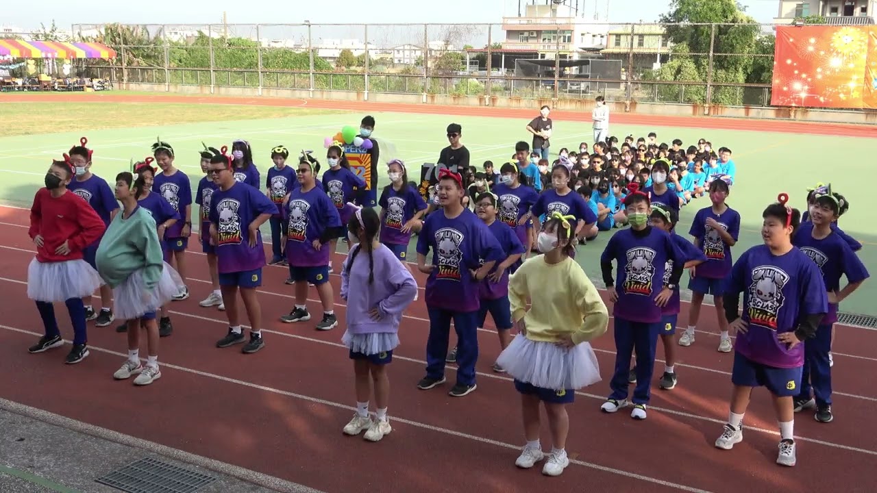 112學年度員林國中61週年 校慶運動會 創意彩妝進場